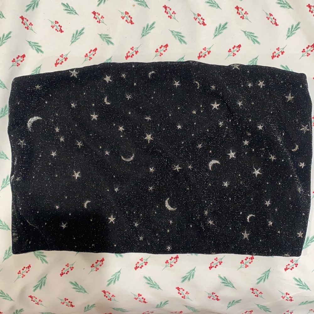 Crescent Moon & Stars Tube Top